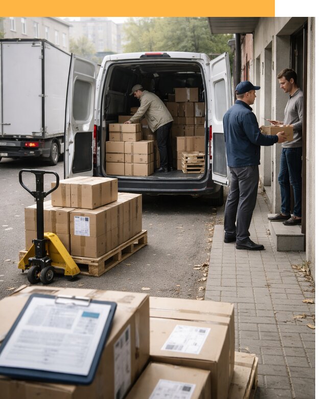 Доставка грузов от двери до двери с таможней от 45576 руб.