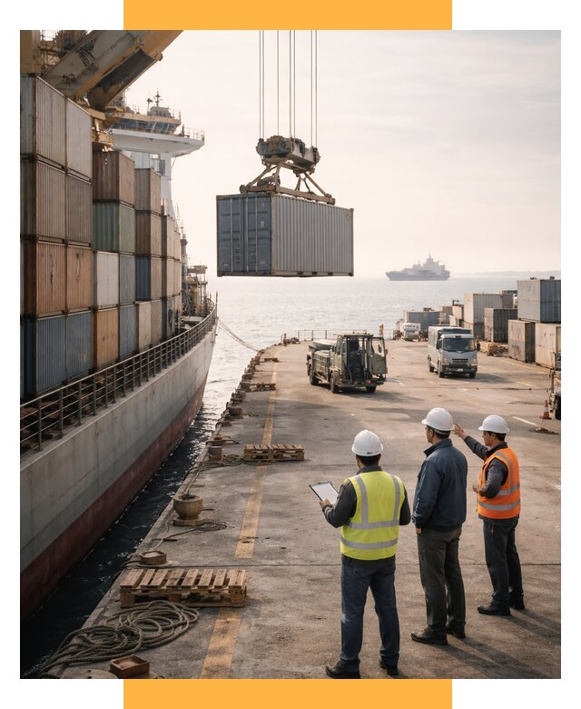 Морские перевозки грузов по миру от 45576 р. | СетСервис-Лбг