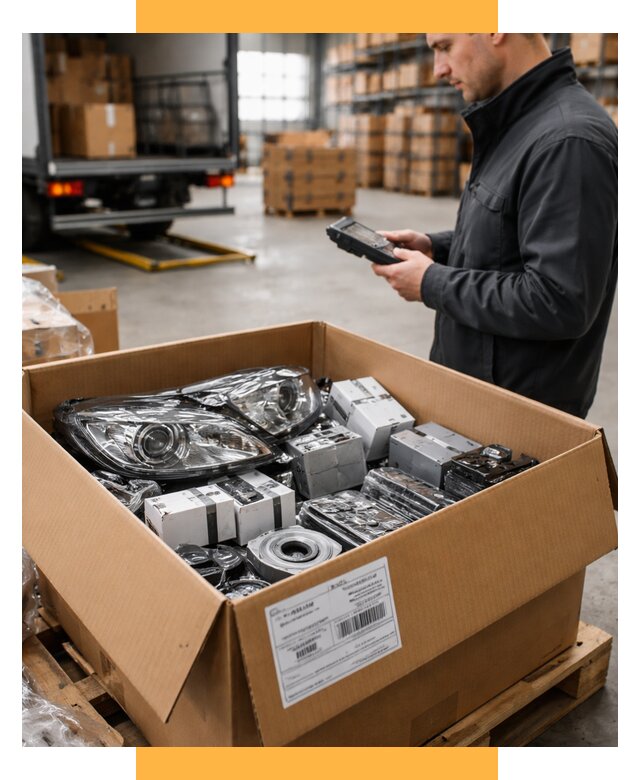 Доставка автозапчастей из Европы под ключ от 12660 р. | СетСервис-Лбг