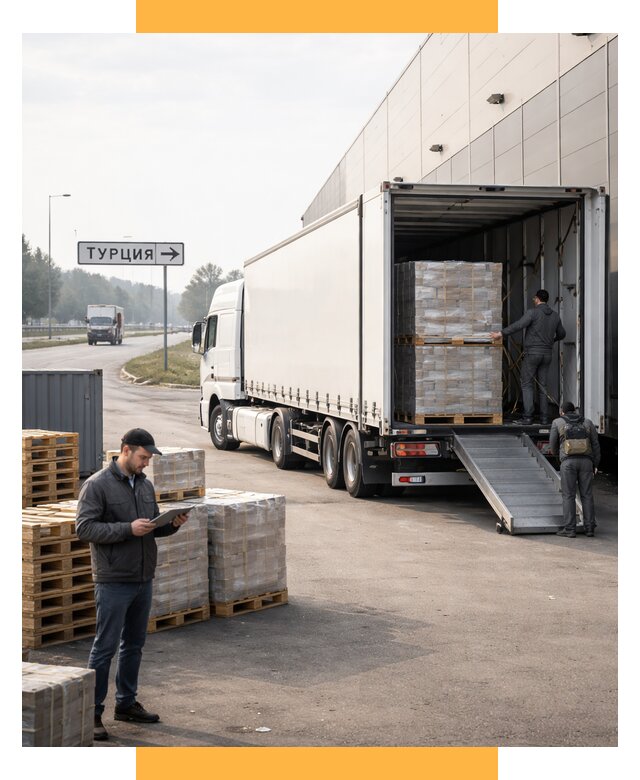 Автоперевозки и доставка фурой из Турции от 121536 р. | СетСервис-Лбг