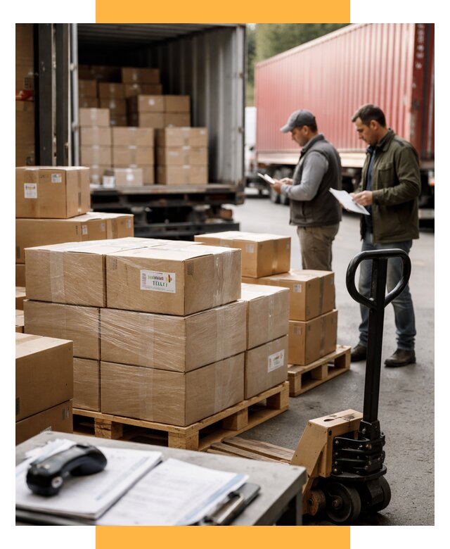 Доставка грузов из Италии в Россию от 18230 р. СетСервис-Лбг