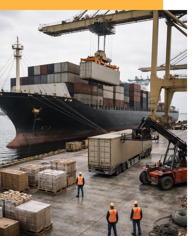 Морские перевозки из Индии: доставка FCL/LCL, таможня от 121536