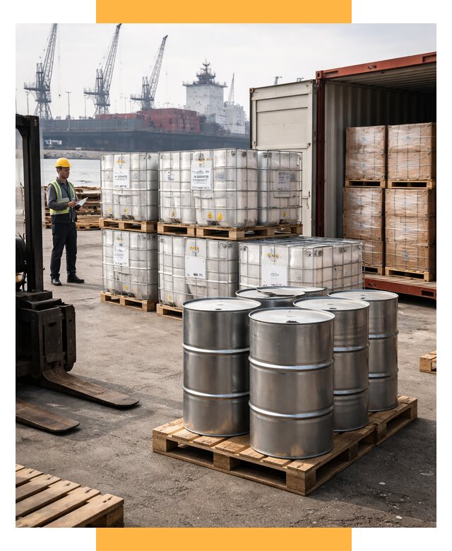 Доставка химического сырья из Индии от 253200 р. | СетСервис-Лбг