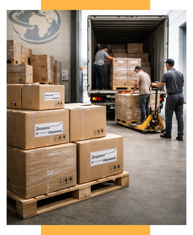 Доставка грузов в Израиль и экспорт от 45576 р. СетСервис-Лбг