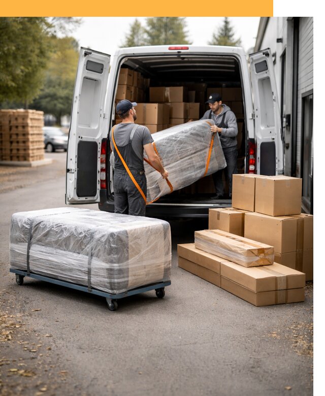 Перевозка мебели по России и за рубеж с таможней от 7596