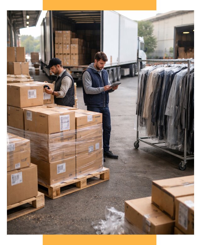 Перевозка и доставка одежды из Китая от 7596 р., СетСервис-Лбг