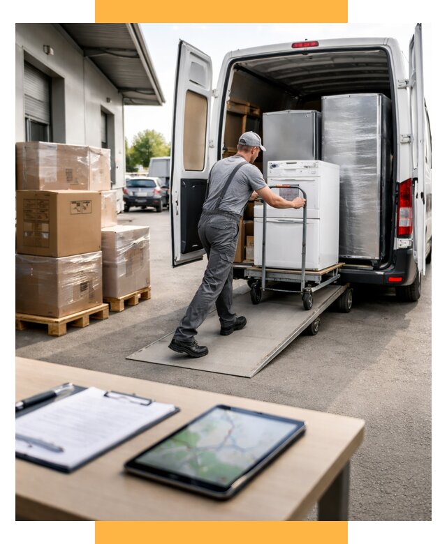 Перевозка бытовой техники от 6583 р. - логистика СетСервис-Лбг