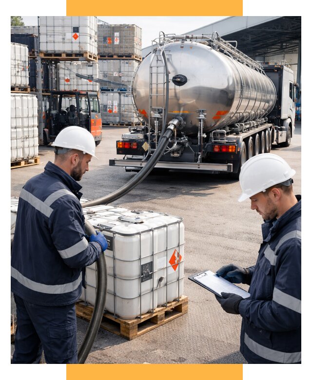 Перевозка химического сырья от 8609 р. Логистика СетСервис-Лбг