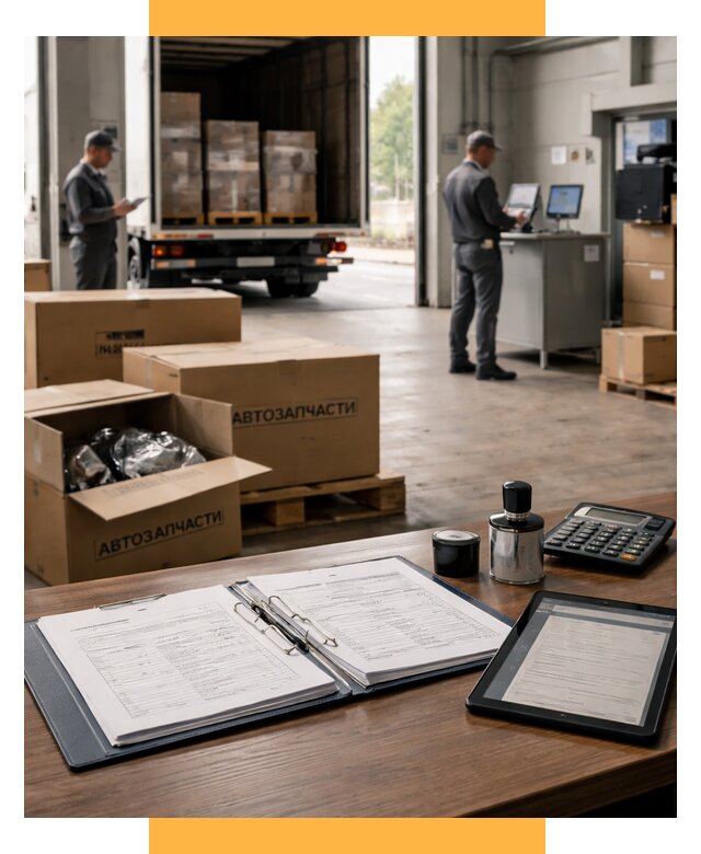 Таможенное оформление автозапчастей под ключ от 8609 р., СетСервис-Лбг