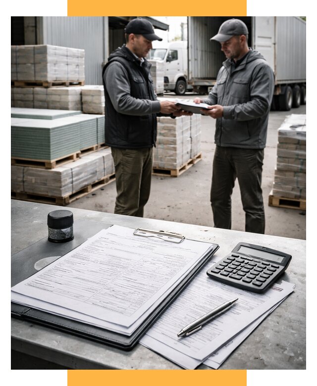 Таможенное оформление стройматериалов от 8609 р. | СетСервис-Лбг
