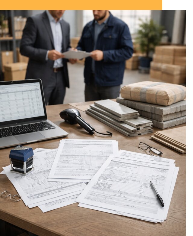 Таможенное оформление строительных материалов от 8609 руб.