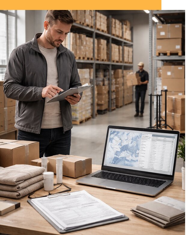 Закупка товаров в Европе под ключ: доставка, таможня от 7596 руб