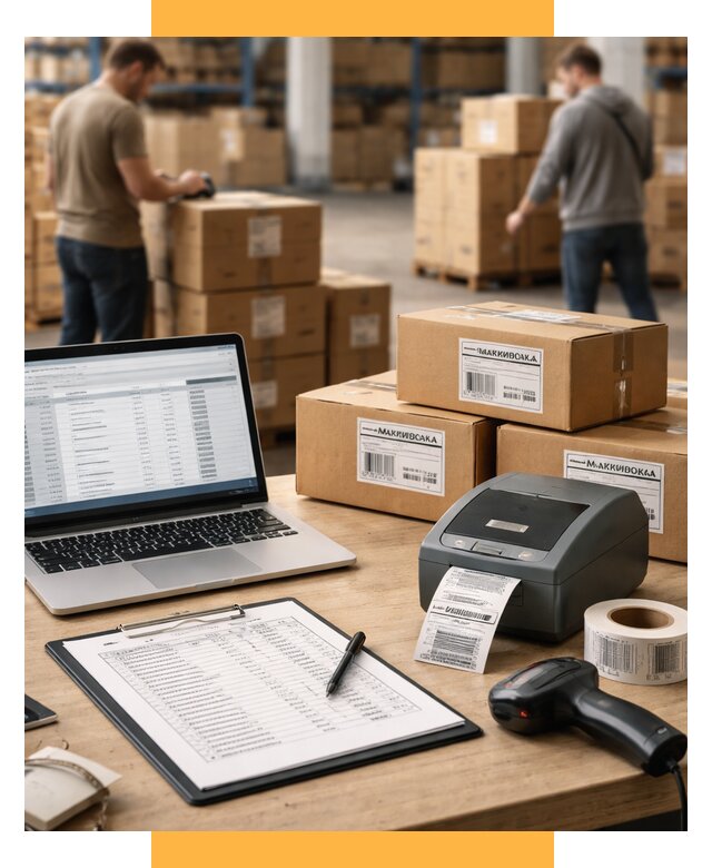 Маркировка импортных товаров от 4558 р. под ключ, СетСервис-Лбг