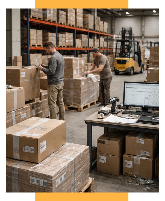 Склад консолидации в Европе от 6583 р., услуги СетСервис-Лбг